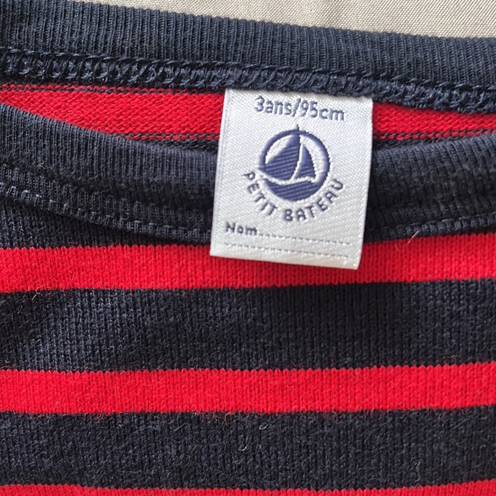 Petit Bateau ⛵️ sailor pullover top; EUC. - Picture 2 of 4